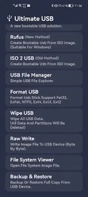 Ultimate USB (All-In-One Tool) android App screenshot 6